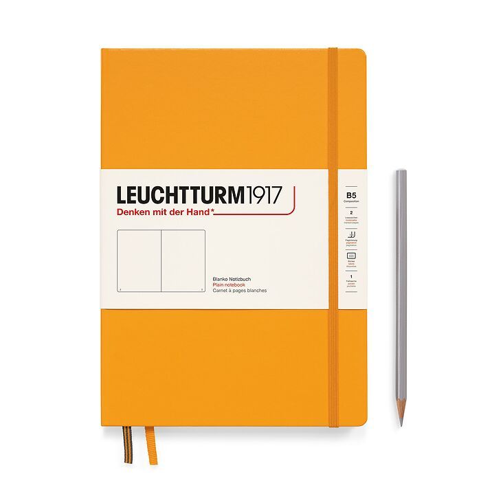 LEUCHTTURM1917 Notebook Plain Hardcover B5 Rising Sun